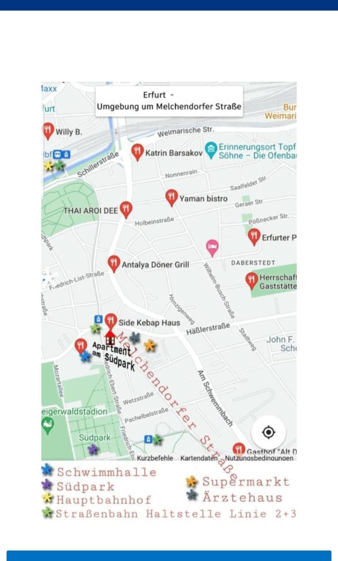 Apartment Am Suedpark Erfurt - Inkl Garten Mit Sitzlounge - Zentrumsnah Eksteriør billede